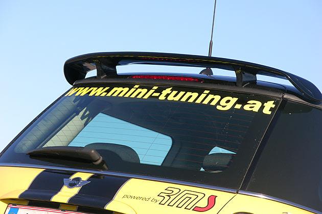 Alle Anbauteile kommen von Lumma und motzen den Mini tüchtig auf