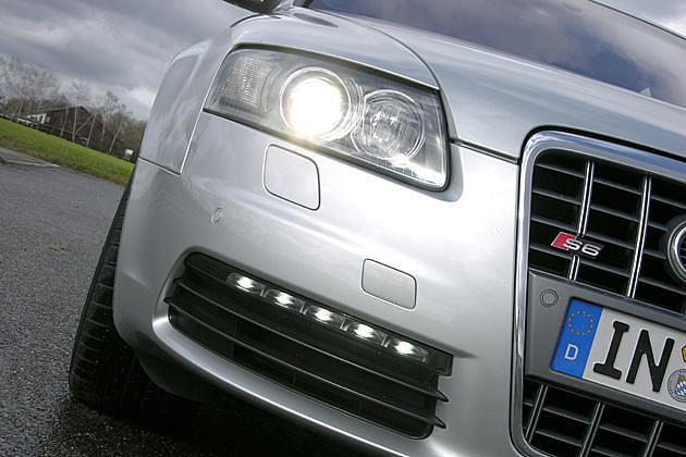 Markant: Die Tagfahrlampen werden aus fünf LEDs gebildet