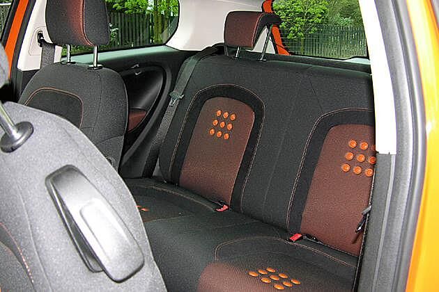 Der Sport ist  anders als die normalen Punto-Modelle  nur ein Viersitzer