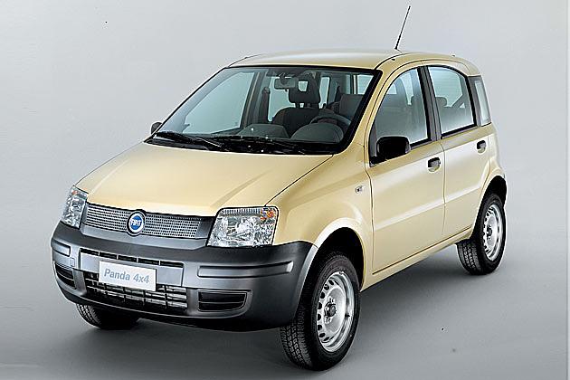 Der Panda 4x4 ist die günstigste Version des Allrad-Panda