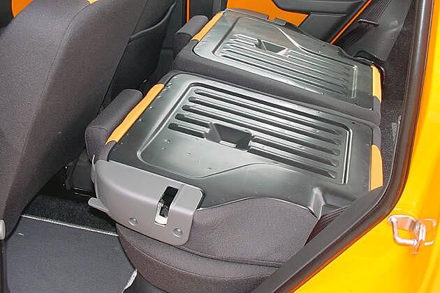 Von einer ebenen Ladefläche ist der Panda weit entfernt