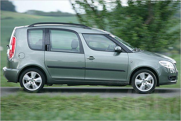 Große Glasflächen sorgen für ein tolles Raumgefühl im Roomster