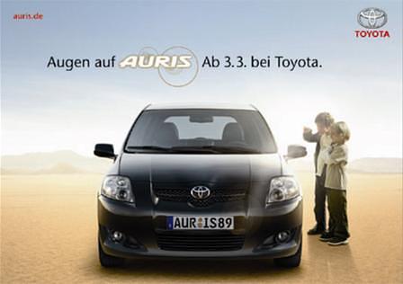 Toyota Auris - Werbung