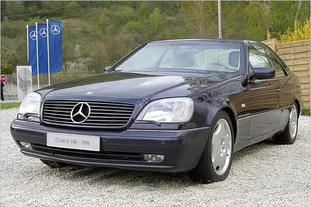 Wegen des kräftigen Designs bis heute beliebt: Der CL 600 von 1998