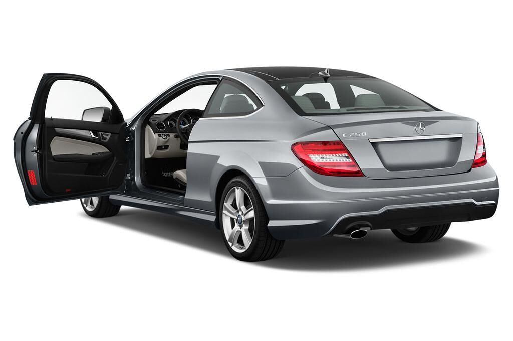 Mercedes C-Class (Baujahr 2011) - 2 Türen Tür geöffnet