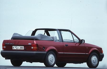 Ford Escort Ghia Cabrio 1986