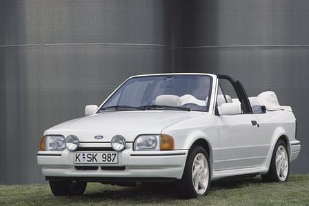 Ford Escort XR3i Cabrio All White 1988