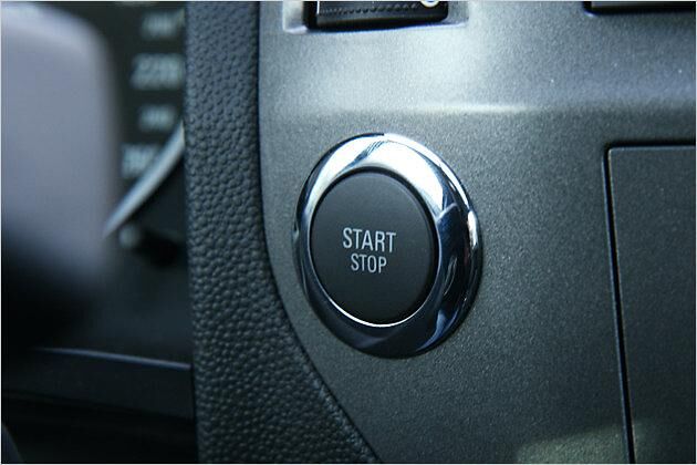 Gegen Aufpreis wird der Zafira per Knopf angelassen