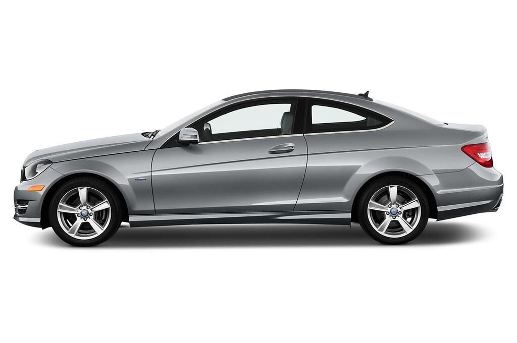 Mercedes C-Class (Baujahr 2011) - 2 Türen Seitenansicht