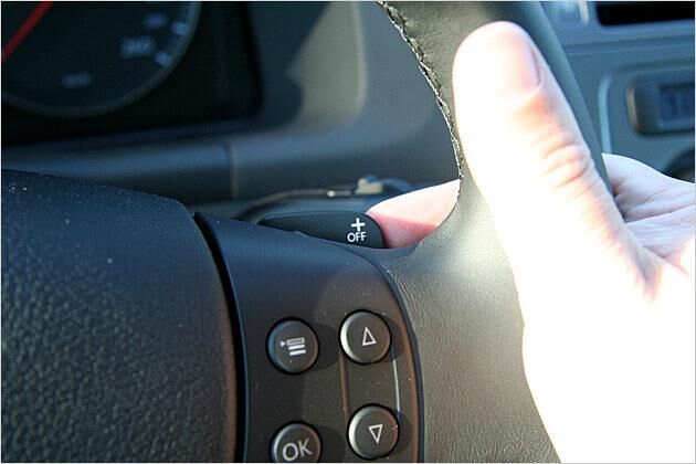 Schaltwippen für das DSG-Getriebe gibt es gegen Aufpreis