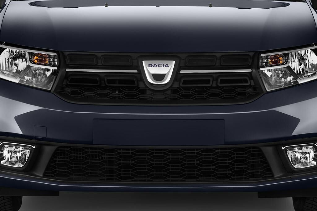 Dacia Logan MCV (Baujahr 2017) Laureate 5 Türen Kühlergrill und Scheinwerfer