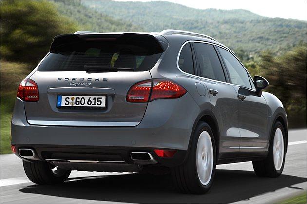 Am Heck steht nur Cayenne S, ohne den Zusatz "Diesel"