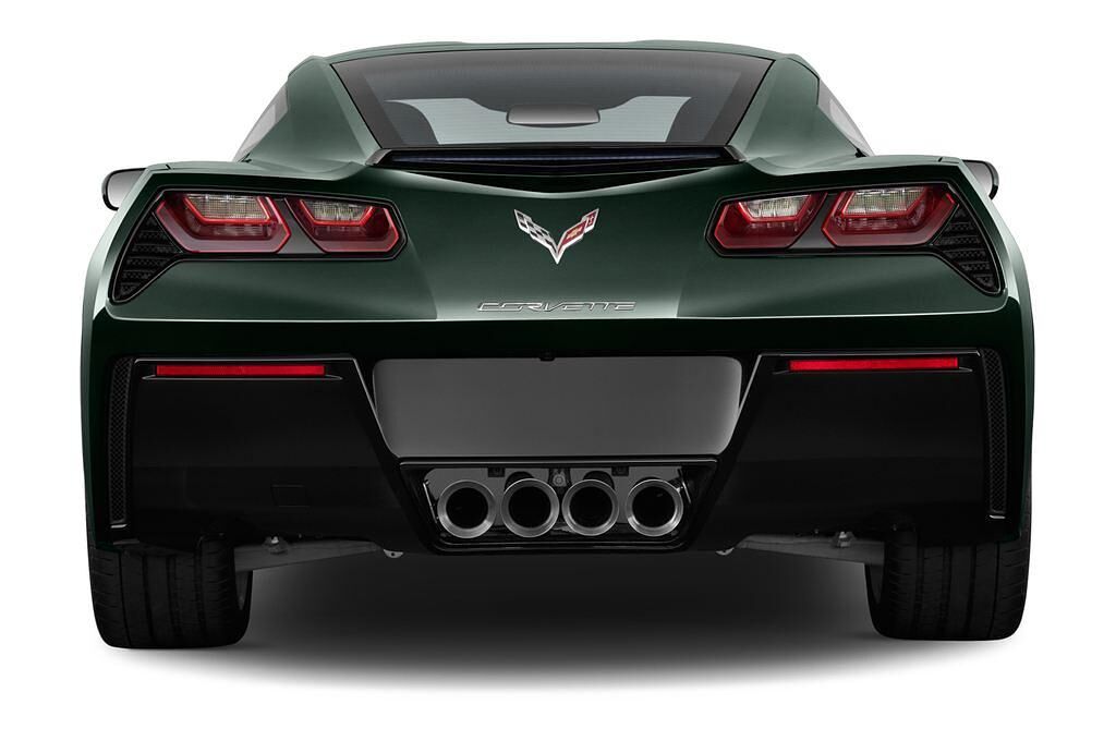 Chevrolet Corvette (Baujahr 2014) Stingray 3 Türen Heckansicht
