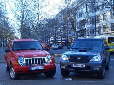 Vergleich: Cherokee vs. Terracan - Natur pur