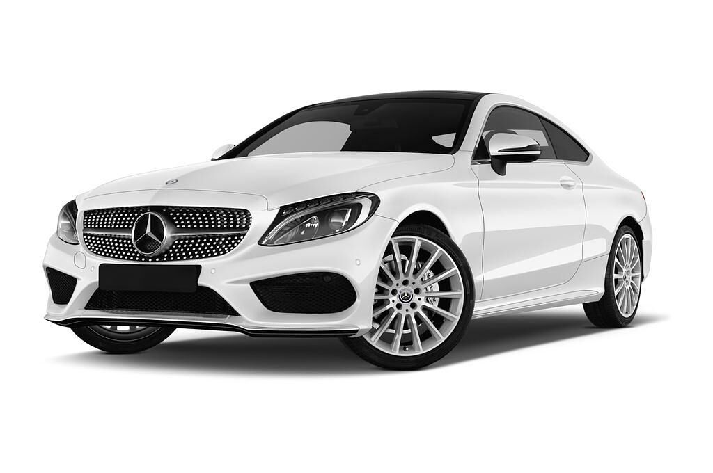 Mercedes C-Class (Baujahr 2017) AMG Line 2 Türen seitlich vorne mit Felge