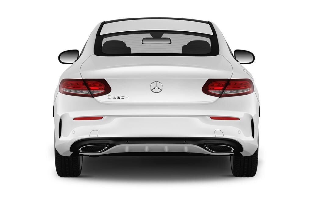 Mercedes C-Class (Baujahr 2017) AMG Line 2 Türen Heckansicht