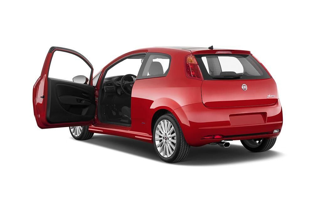 FIAT Punto (Baujahr 2009) - 3 Türen Tür geöffnet