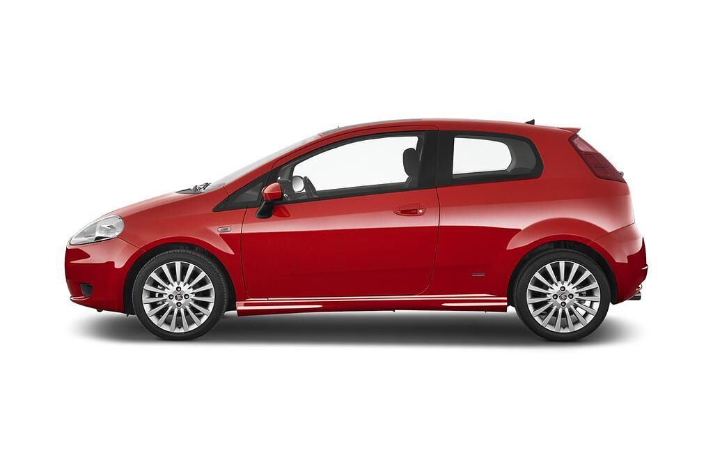 FIAT Punto (Baujahr 2009) - 3 Türen Seitenansicht