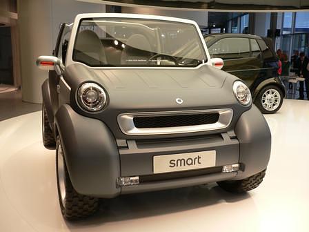 Studie für einen SUV-Smart im Mercedes-Benz Museum