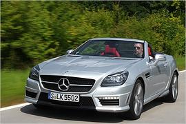 Mercedes SLK 55 AMG Test: Stürmischer Vorwärtsdrang