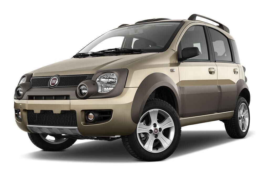 FIAT Panda (Baujahr 2010) Cross 5 Türen seitlich vorne mit Felge
