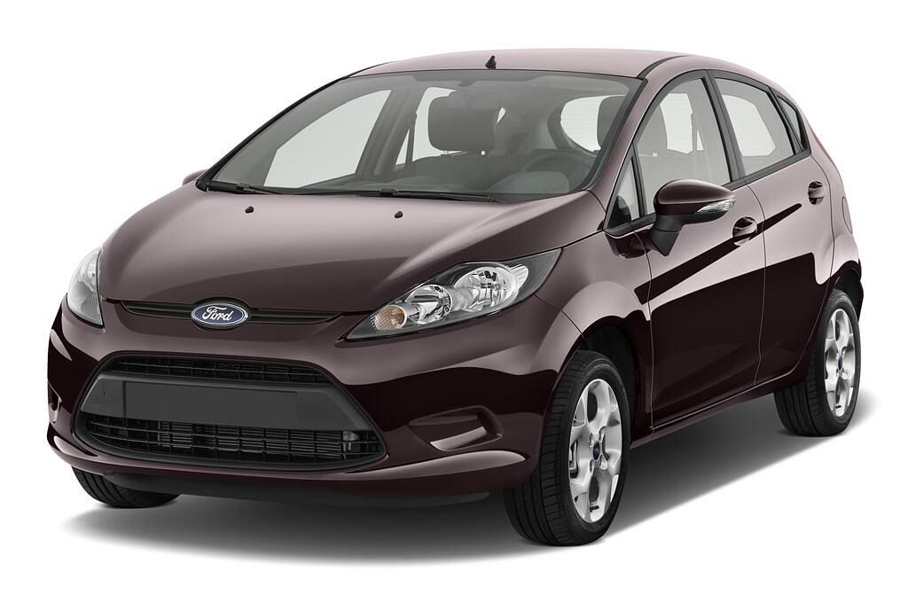 Ford Fiesta (Baujahr 2010) Titanium 5 Türen seitlich vorne