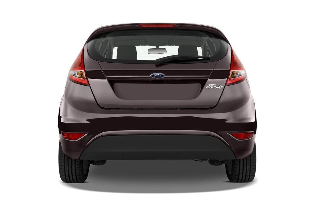 Ford Fiesta (Baujahr 2010) Titanium 5 Türen Heckansicht