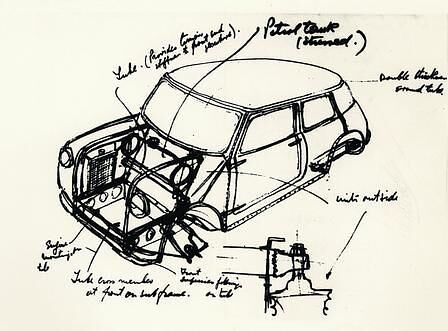 Zeichnung des Mini Prototyps