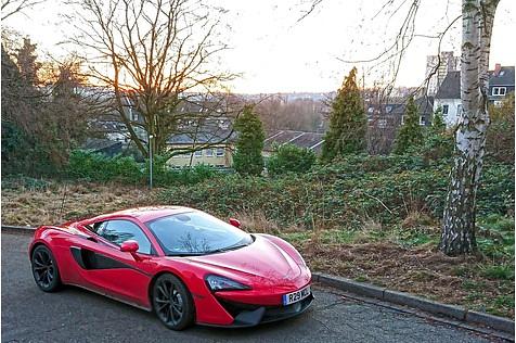 Der McLaren 540C ist der kleinste Sportwagen der Briten.