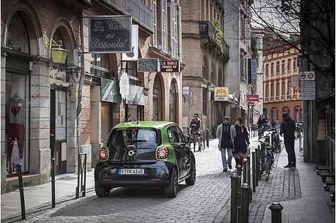 Smart Forfour Electric Drive - ab durch die City
