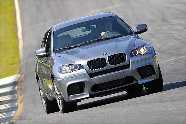 Hier sind wir mit dem X6 M auf der Rennstrecke "Road Atlanta" im US-Bundesstaat Georgia unterwegs