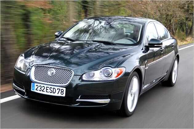 Den modern gestylten Jaguar XF gibt es jetzt mit 3,0-Liter-Diesel