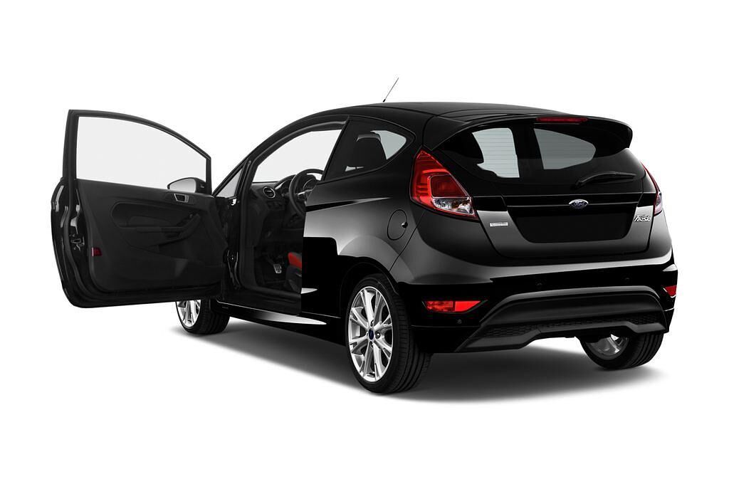 Ford Fiesta (Baujahr 2014) Sport 3 Türen Tür geöffnet