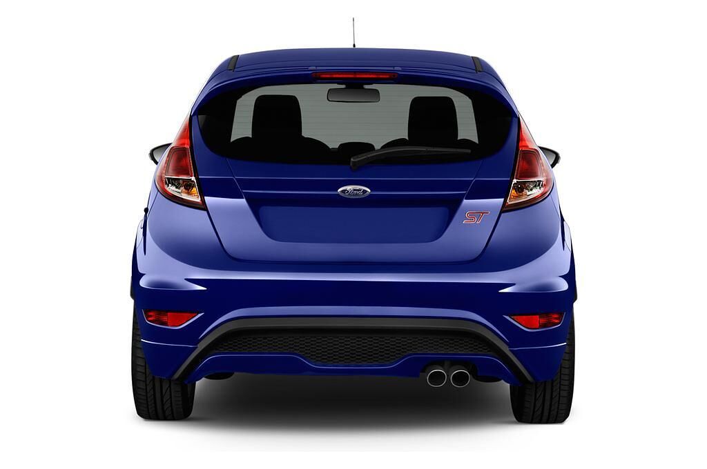 Ford Fiesta (Baujahr 2014) 1,6 Ecoboost St 3 Türen Heckansicht