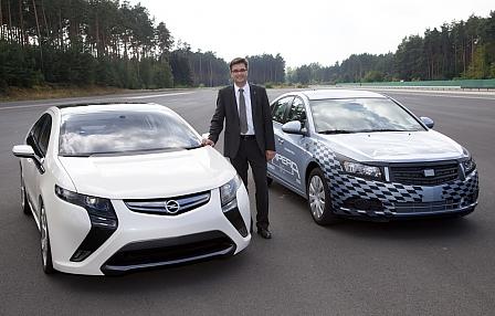 Opel Ampera Mule Car Prototyp