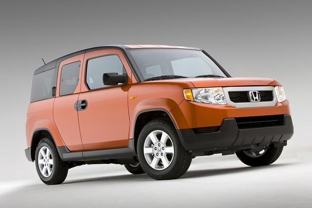 Das ungewöhnliche Desing des Honda Element missfiel den Forbes-Fachleuten