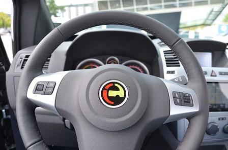 Das Lenkrad ist beheizbar.