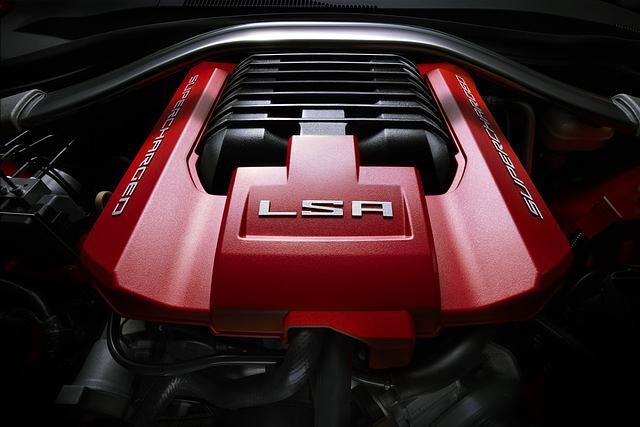 Schöne Abdeckung für den 6,2-Liter-V8