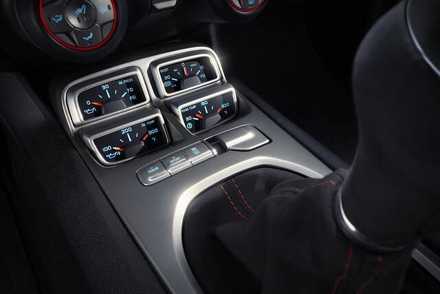 Zusatzinstrumente in der Mittelkonsole