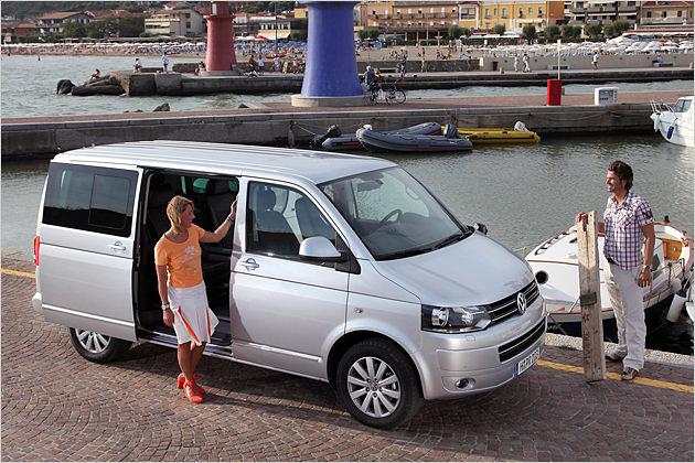 Der Multivan eignet sich vor allem als Reise- und Freizeitfahrzeug