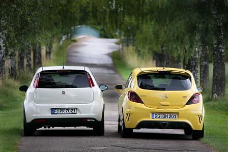 Vergleich: Abarth Gr. Punto vs Corsa OPC - Kleine Fluchten