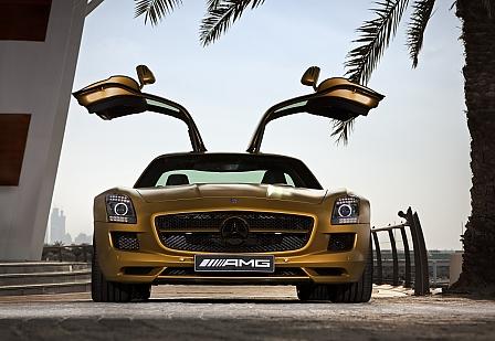 Dubai: SLS AMG Desert Gold