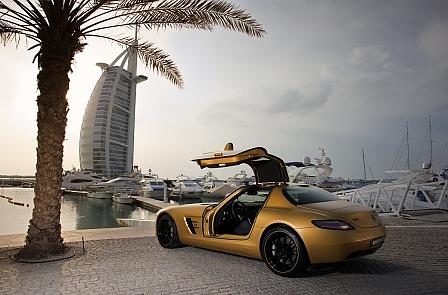Dubai: SLS AMG Desert Gold