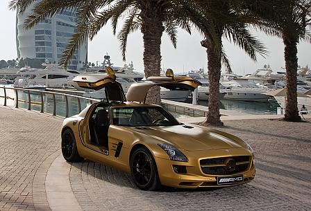 Dubai: SLS AMG Desert Gold