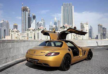 Dubai: SLS AMG Desert Gold