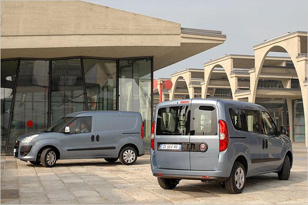 Der Hochdachkombi ist für den gewerblichen Einsatz auch in den Nutzfahrzeug-Ausführungen als Doblò Cargo erhältlich