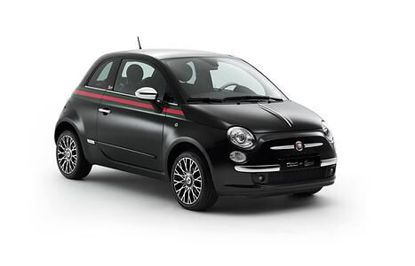 Fiat 500 Sondermodell „500 by Gucci“ - Schwarz-Weiß-Malereien