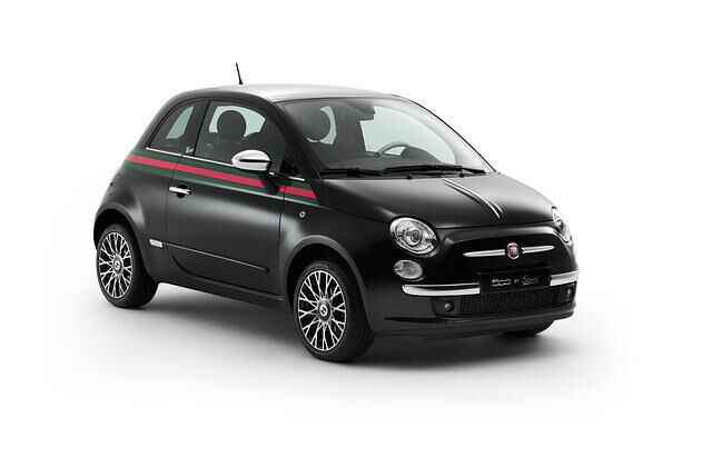Fiat 500 Sondermodell „500 by Gucci“ - Schwarz-Weiß-Malereien
