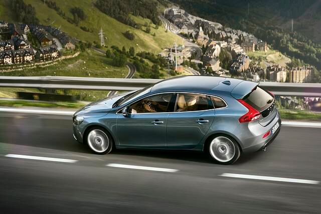 Als traditioneller Volvo gibt sich der V40 auch in Bezug auf die Sicherheitsausstattung