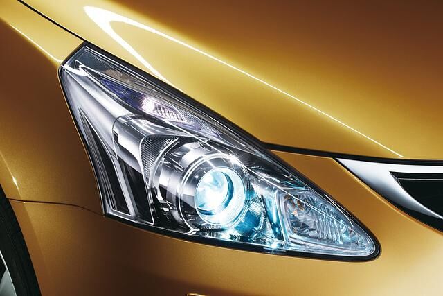 Modern wirken die Scheinwerfer